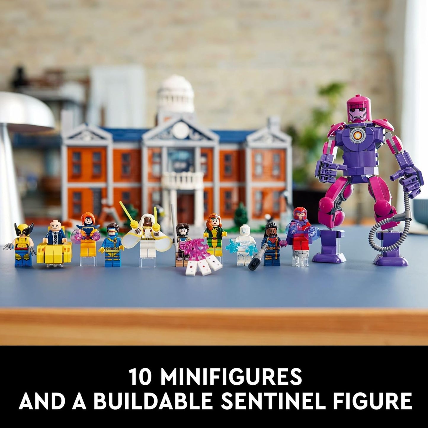 LEGO Marvel X-Men The X-Mansion Building Set - Marvel Collectibles DIY Craft Kit for Adults, Ages 18+ - Buildable Xavier Institute with 10 Minifigures - Gift Idea for Superhero Fans - 76294