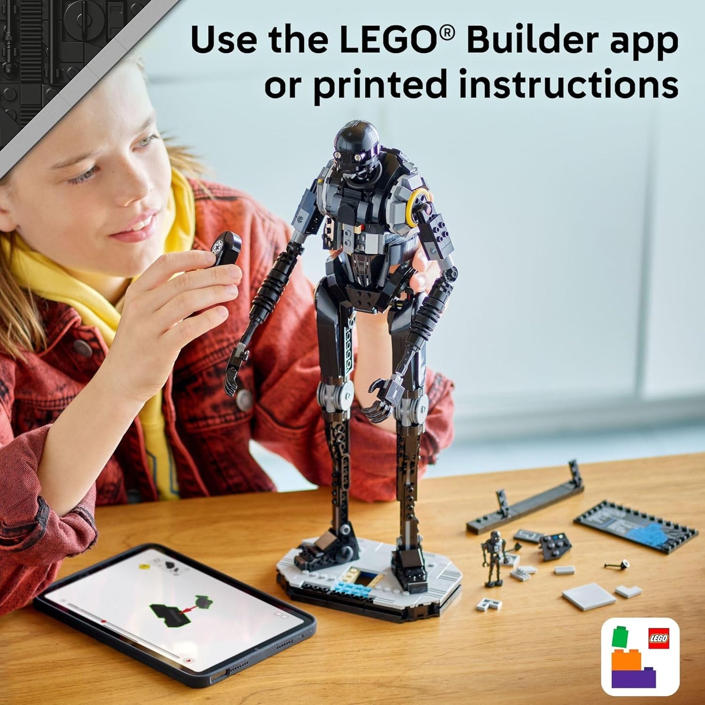 LEGO Star Wars: Andor K-2SO Security Droid - Building Toy for Kids, Ages 10+ - Makes a Great Gift for Boys and Girls - Model Kit and Room Decor Idea for Sci-Fi Adventure Fans - 75434