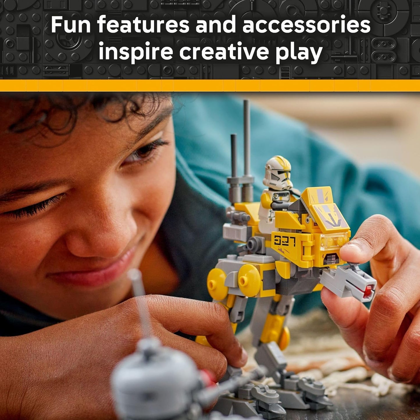 LEGO Star Wars 327th Star Corps Clone Troopers Battle Pack Building Toy - Pretend Play Set for Boys & Girls, Ages 7+ - Collectible Model Kit & Kids Room Decor - Gift Idea for Birthdays - 75431