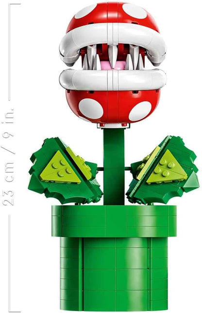 LEGO Super Mario Piranha Plant, Build and Display Super Mario Brothers Collectible for Adults and Teens, Authentically Detailed Posable Figure, Birthday Gift for Gamers and Fans, 71426