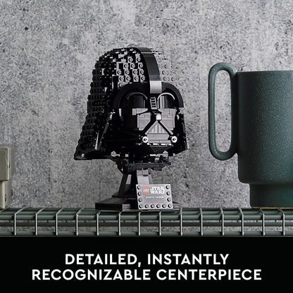 LEGO Star Wars Darth Vader Helmet Building Set, Mask Model Kit for Adults to Build and Display, Collectible Star Wars Home Décor, Gift Idea for Classic Star Wars Fans, 75304