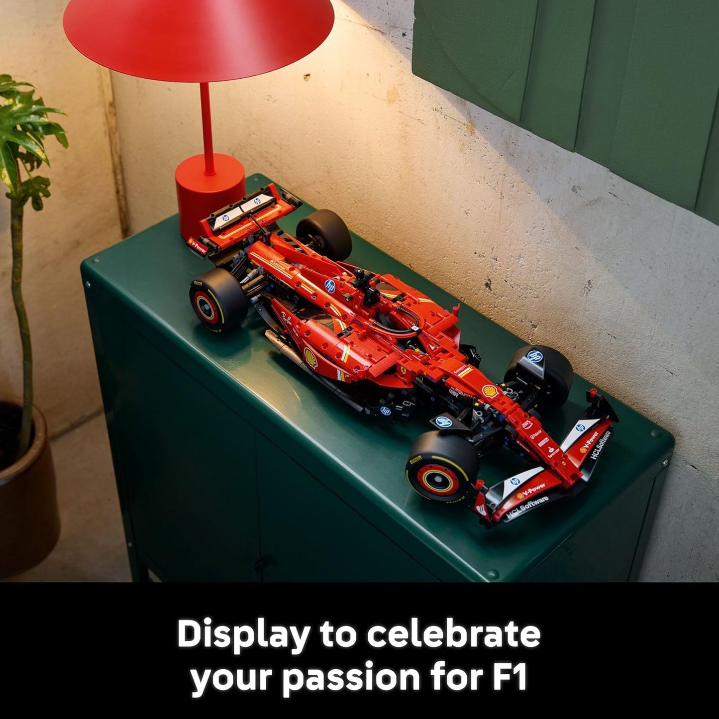LEGO Technic Ferrari SF-24 F1 Model Car Kit - Building Set for Adults, Ages 18+ with Realistic Features - Gift for Birthdays - Ferrari F1 DIY Craft for Display - 42207