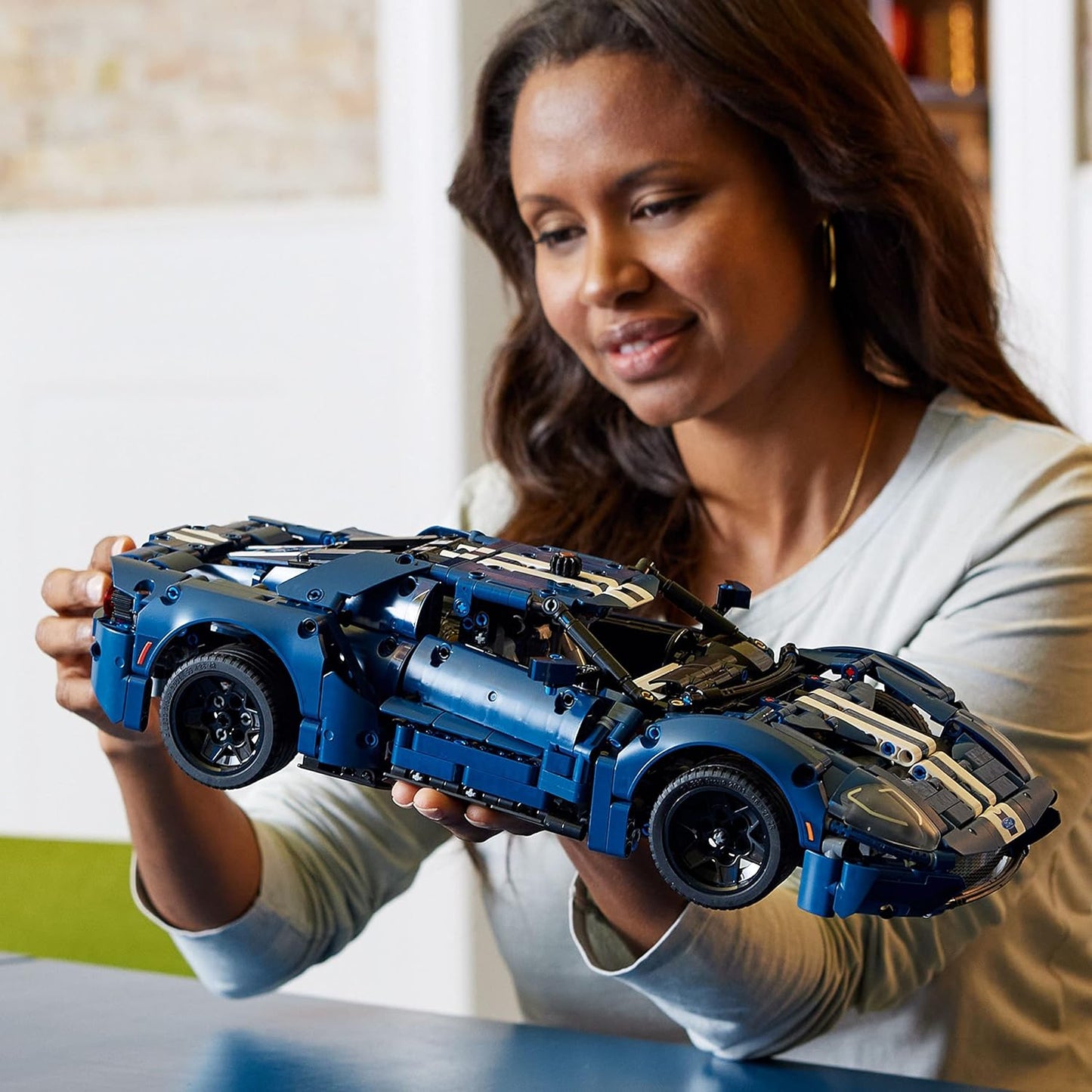 LEGO Technic 2022 Ford GT 42154 Car Model Kit for Adults to Build, Collectible Set, 1:12 Scale Supercar with Authentic Features, Gift Idea That Fuels Creativity and Imagination