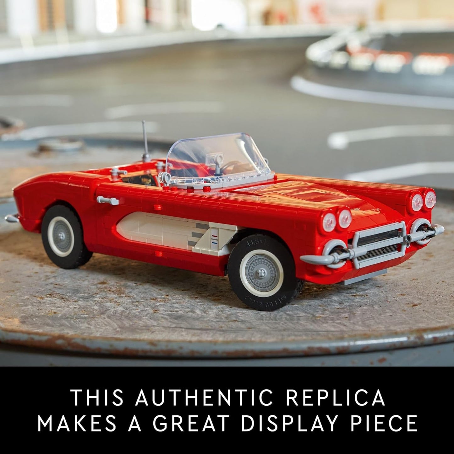 LEGO Icons Corvette Model Car Kit - Buildable DIY Classic Corvette Set for Adults, Ages 18+ - Gift for Car Lovers, Him and Her - 10321