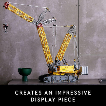 LEGO Technic Liebherr Crawler Crane LR 13000 Model Kit - Bedroom or Office Decor for Adults, Ages 18+ - Building Blocks for Adults to Display - Gift Ideas - 42146