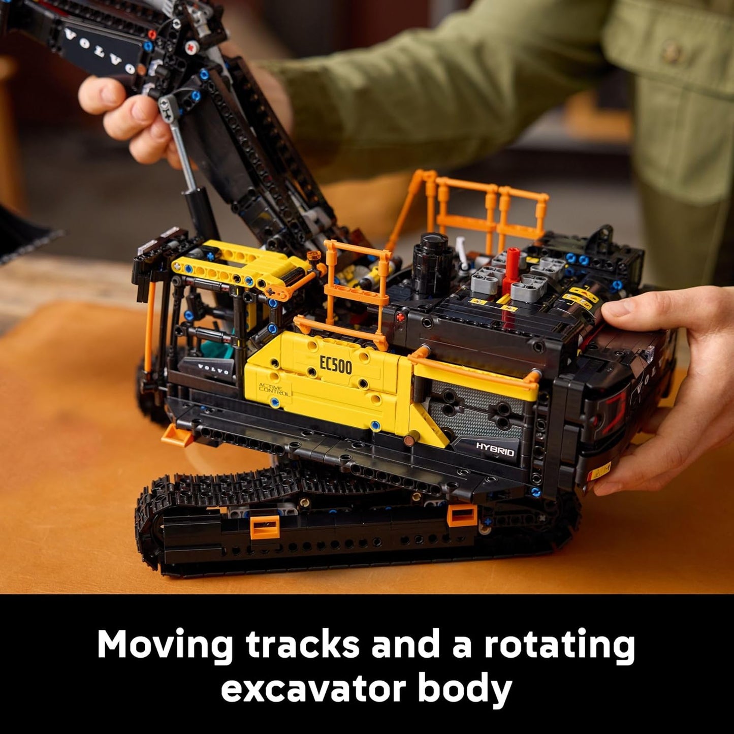 LEGO Technic Volvo EC500 Hybrid Excavator - Building Set for Adults - Collectible Model Kit for Men & Women, Ages 18+ - Gift Idea for Those Who Enjoy 3D Puzzles, DIY Kits, or Engineering - 42215