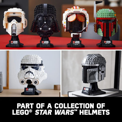LEGO Star Wars Darth Vader Helmet Building Set, Mask Model Kit for Adults to Build and Display, Collectible Star Wars Home Décor, Gift Idea for Classic Star Wars Fans, 75304