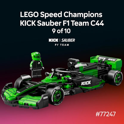 LEGO Speed Champions Ultimate Formula 1 Collector's Pack - Contains 10 Sets in 1 - Includes Exclusive Poster - Collectible F1 Model Car Kit - Exciting Gift for Adults and Racing Enthusiasts - 66802