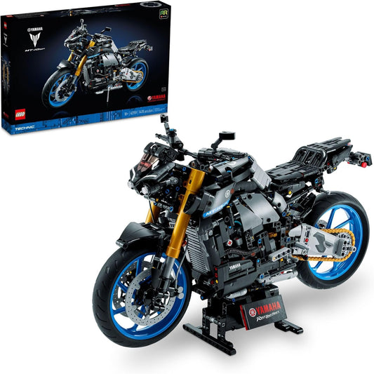 LEGO Technic Yamaha MT-10 SP 42159 Advanced Building Set for Adults, This Iconic Motorcycle Model for Build and Display Makes a Great Gift for Fans of Yamaha Vehicles or Motorcycle Collectibles