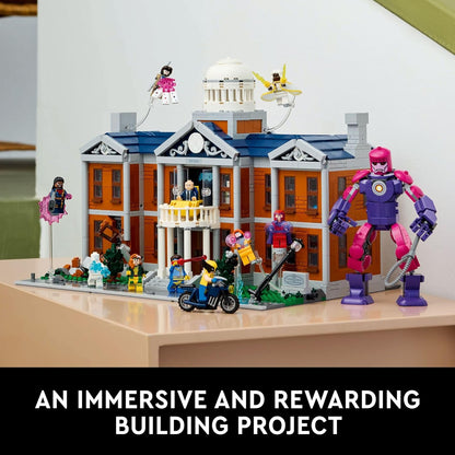 LEGO Marvel X-Men The X-Mansion Building Set - Marvel Collectibles DIY Craft Kit for Adults, Ages 18+ - Buildable Xavier Institute with 10 Minifigures - Gift Idea for Superhero Fans - 76294