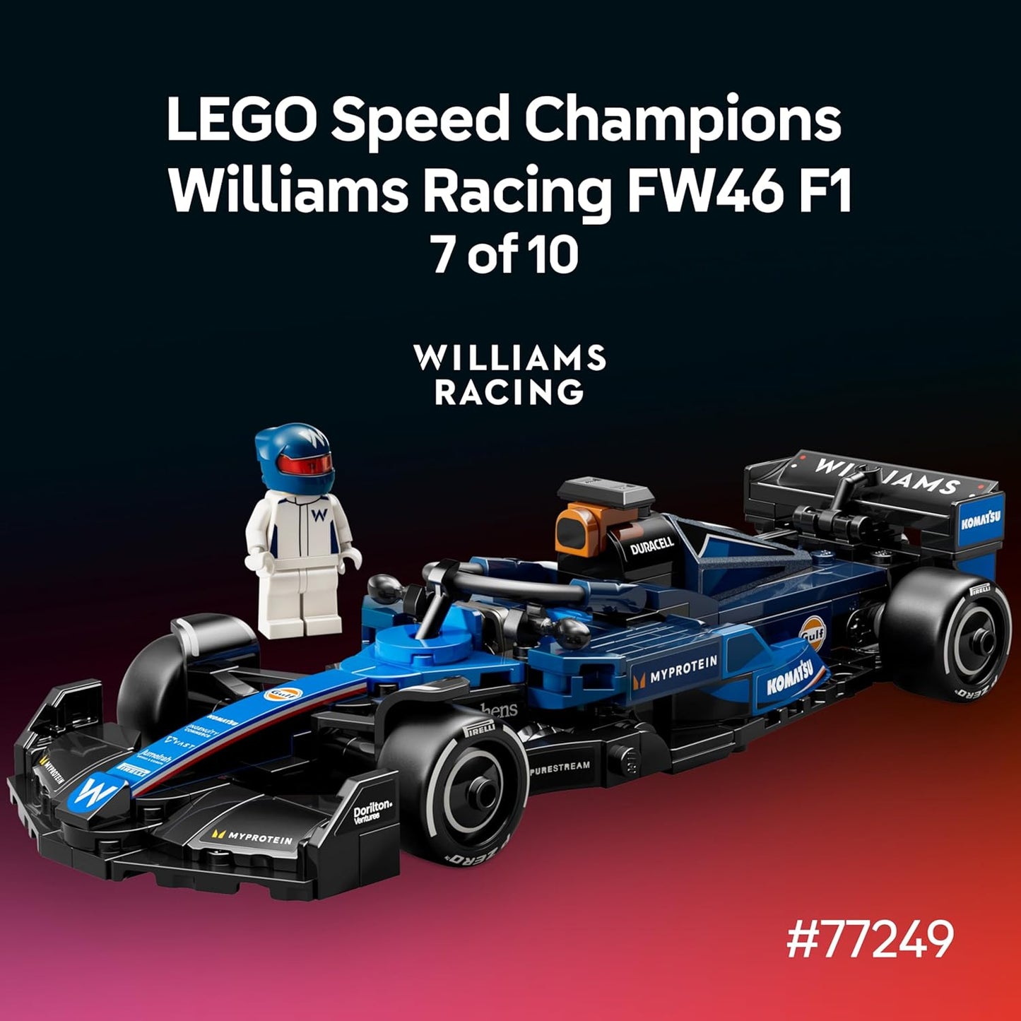 LEGO Speed Champions Ultimate Formula 1 Collector's Pack - Contains 10 Sets in 1 - Includes Exclusive Poster - Collectible F1 Model Car Kit - Exciting Gift for Adults and Racing Enthusiasts - 66802