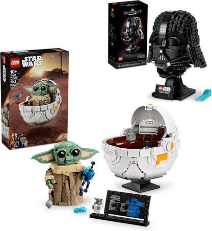 LEGO Star Wars Darth Vader Helmet Building Set, Mask Model Kit for Adults to Build and Display, Collectible Star Wars Home Décor, Gift Idea for Classic Star Wars Fans, 75304