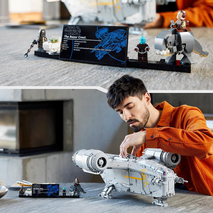 LEGO Star Wars The Razor Crest UCS Set, Ultimate Collectors Series Starship Model Kit for Adults, Large Iconic The Mandalorian Memorabilia Collectable, 75331