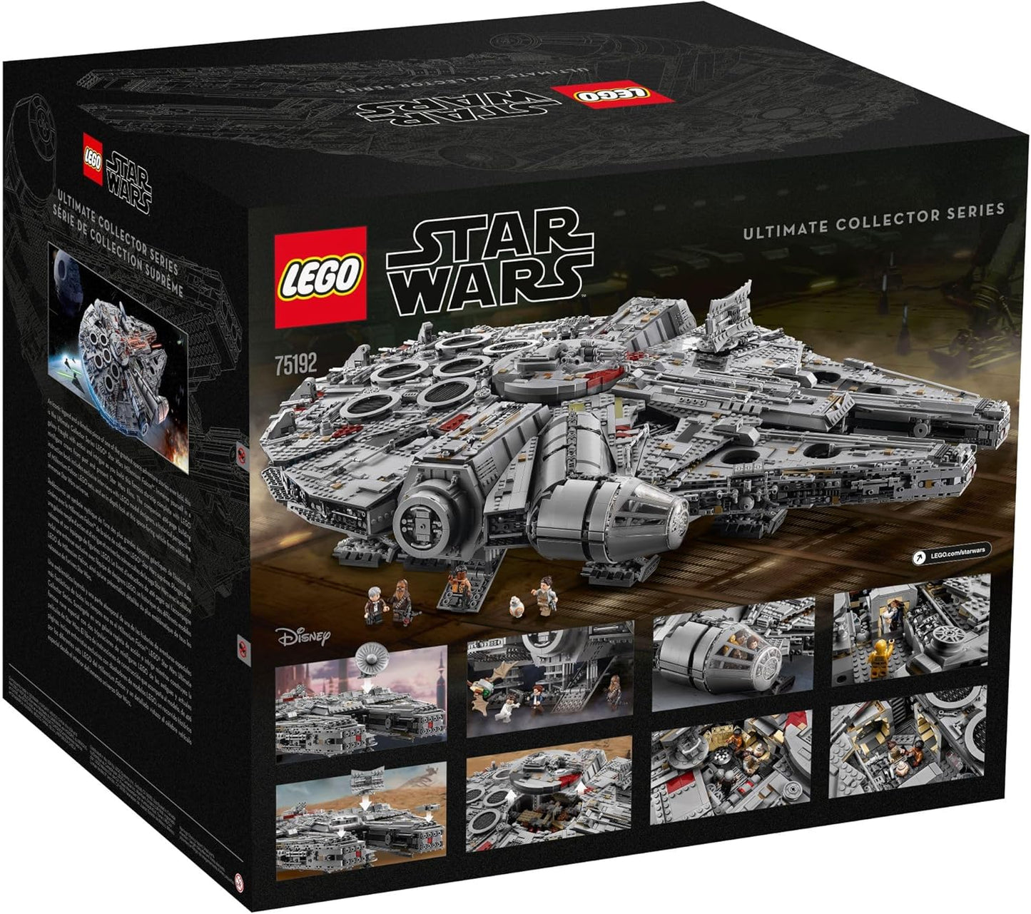 LEGO Star Wars Millennium Falcon - Building Set for Adults, Ages 16+ - Gift for Birthday - Movie Collectible Model Kit - Display in Home or Office - 75192